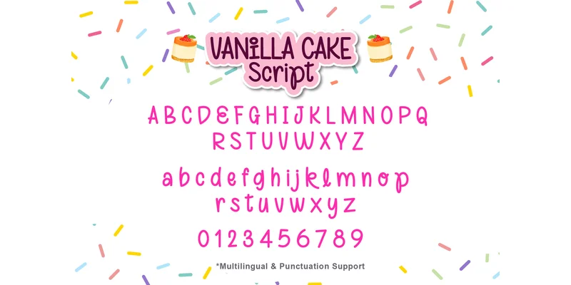 Vanilla Cake Font by BB Type Studios — Display Font — thumbnail 6