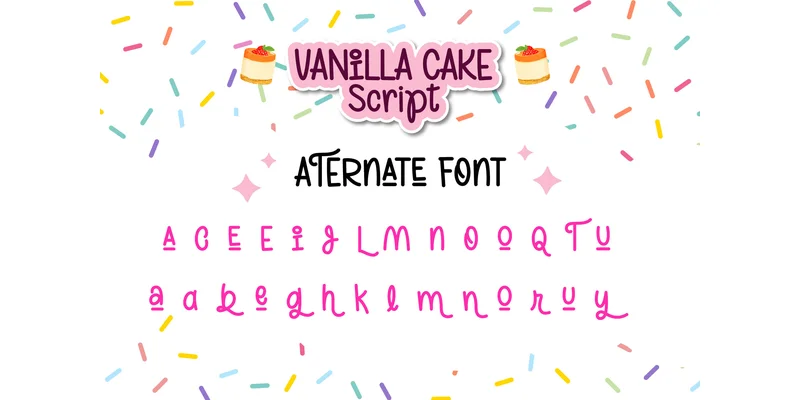 Vanilla Cake Font by BB Type Studios — Display Font — thumbnail 7