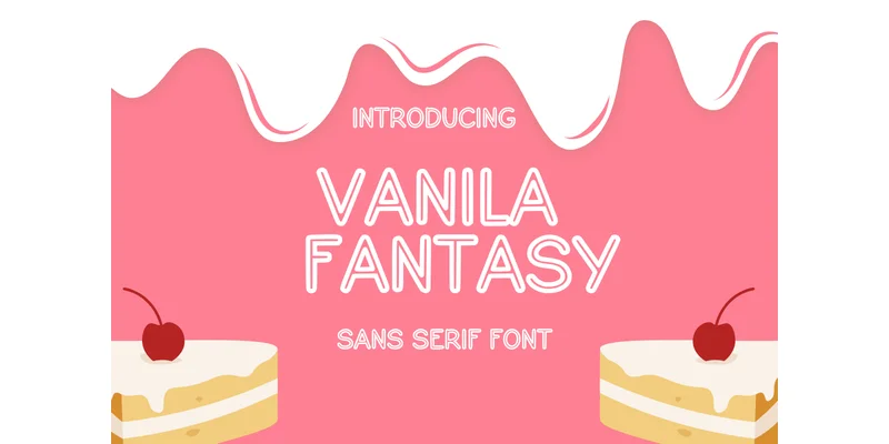 Vanilla Fantasy Font by CraftedType Studio — Sans Serif Font