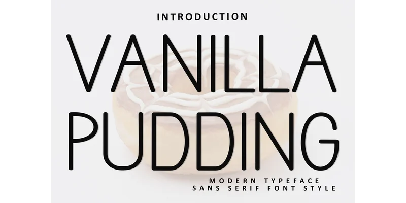 Vanilla Pudding Font by Inermedia STUDIO — Sans Serif Font