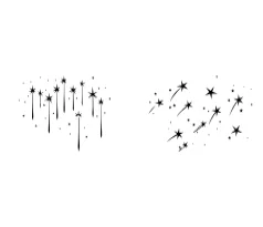Variety Shooting Stars by MOMAT THIRTYONE — Dingbats Font — thumbnail 5