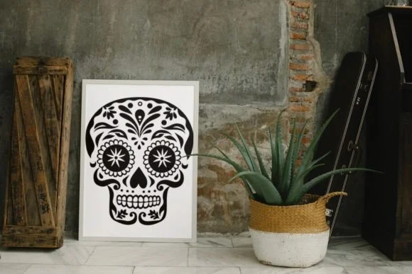 Variety Sugar Skull by MOMAT THIRTYONE — Dingbats Font — thumbnail 7