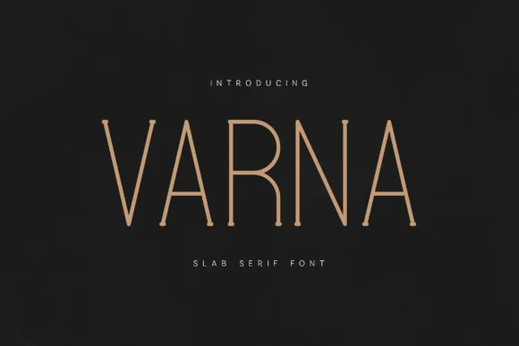 Varna by vladfedotovv — Slab Serif Font