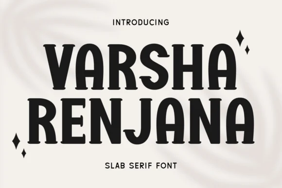 Varsha Renjana by Damai (7NTypes) — Slab Serif Font