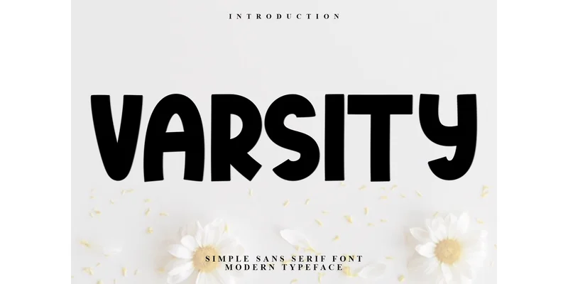 Varsity Font by FreshTypeINK — Display Font