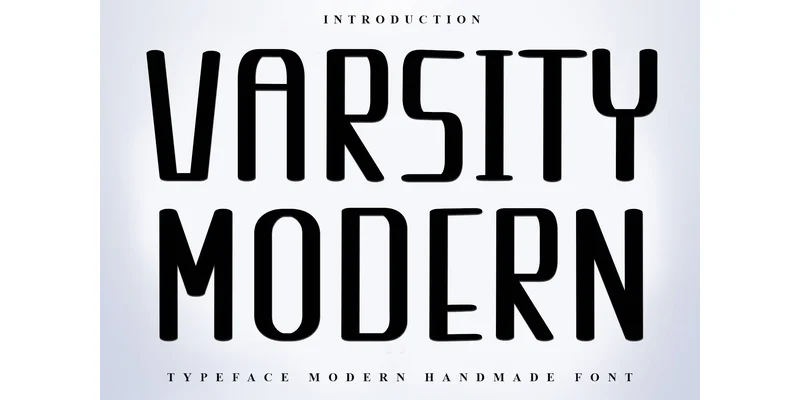 Varsity Modern Font by FreshTypeINK — Display Font