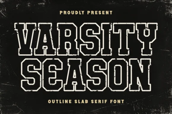 Varsity Season by Pian45 — Slab Serif Font