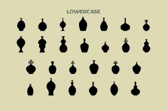 Vases Christmas by Eystore — Dingbats Font — thumbnail 3