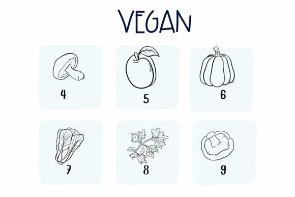 Vegan by Sirinart — Dingbats Font — thumbnail 4