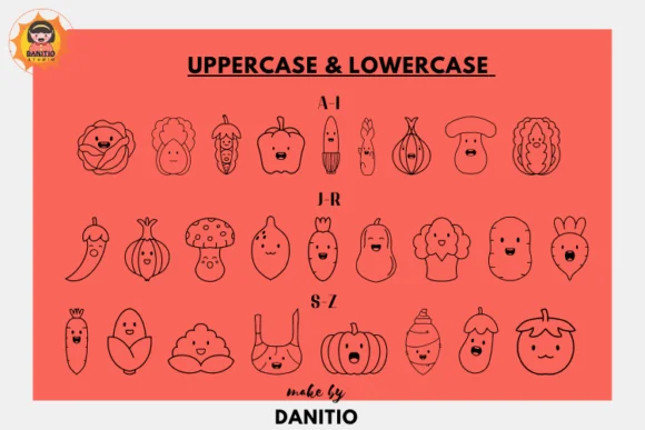Vegetable Doodle by danita.kukkai — Dingbats Font — thumbnail 2