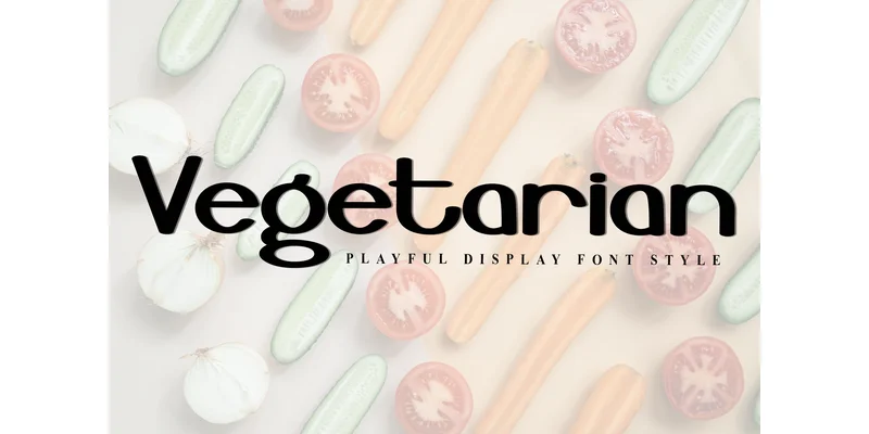 Vegetarian Font by Inermedia STUDIO — Display Font