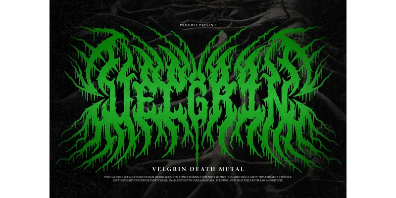 Velgrin Font by Denustudios by Denustudios — Blackletter Font