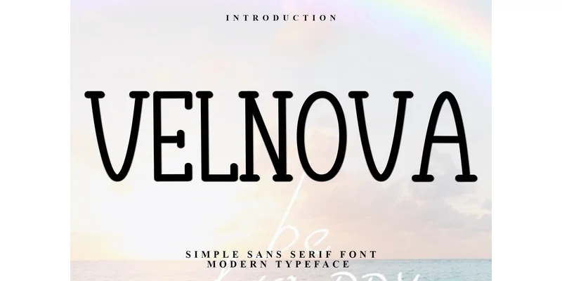 Velnova Font by Inermedia STUDIO — Sans Serif Font