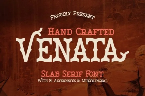 Venata by Denustudios — Slab Serif Font