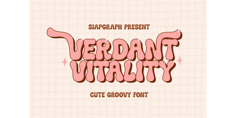 Verdant Vitality Font by SiapGraph — Display Font