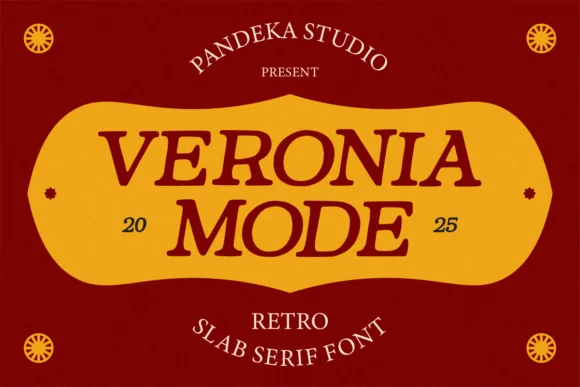 Veronia Mode by pandekastudio โ Slab Serif Font