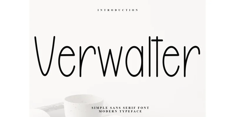Verwalter Font by Inermedia STUDIO — Sans Serif Font
