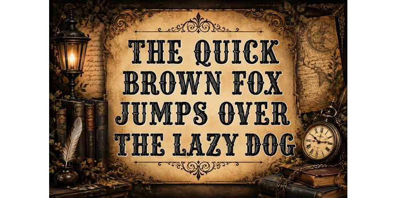 Vesper Gothic Font by ABC Font — Display Font — thumbnail 4