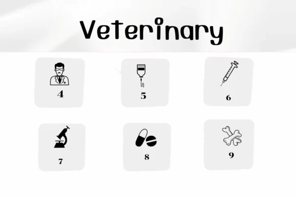 Veterinary by Ketsarin — Dingbats Font — thumbnail 4