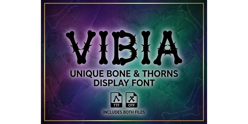 Vibia Font by greenvill — Display Font