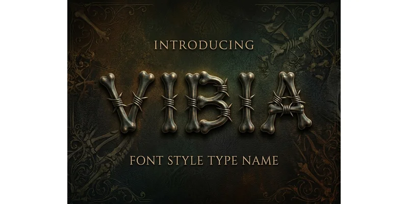 Vibia Font by greenvill — Display Font — thumbnail 4
