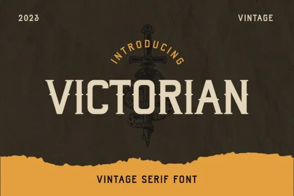 Victorian by uicreativenet — Slab Serif Font
