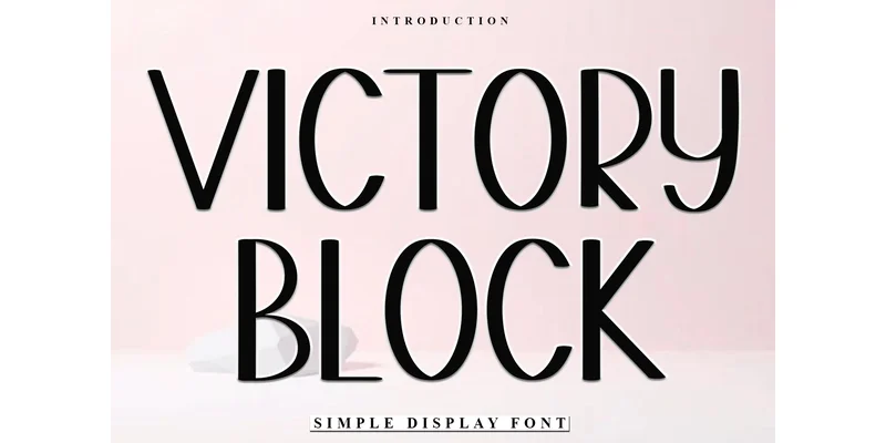 Victory Block Font by Inermedia STUDIO — Display Font