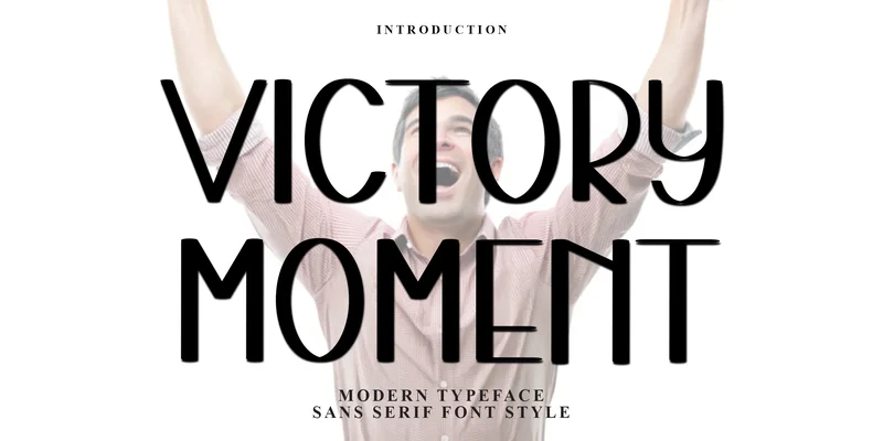 Victory Moment Font by FreshTypeINK — Display Font