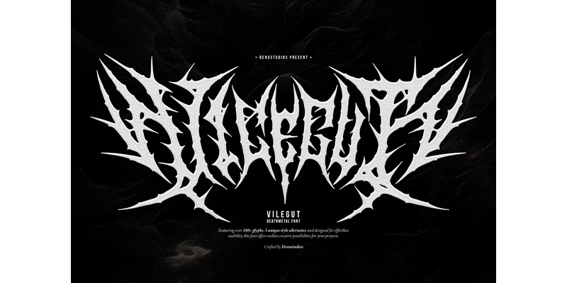 Vilegut Font by Denustudios by Denustudios — Blackletter Font
