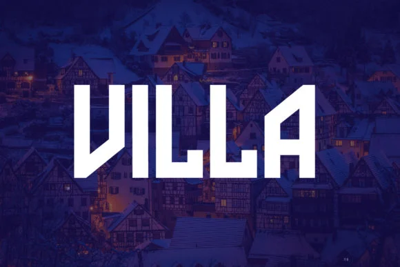 Villa by da_only_aan — Slab Serif Font