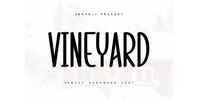 Vineyard Font by ArtLine Design — Display Font