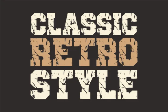 Vintage College by AnamalmusyaffaCreative — Slab Serif Font — thumbnail 2