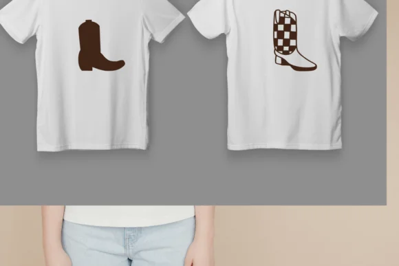 Vintage Cowboy Boots by Ketsarin — Dingbats Font — thumbnail 6