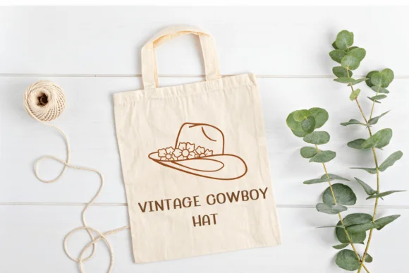 Vintage Cowboy Hat by Ketsarin — Dingbats Font — thumbnail 5