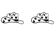 Vintage Cowboy Hat by Ketsarin — Dingbats Font — thumbnail 8