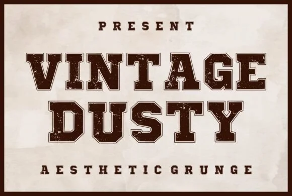Vintage Dusty by Riki.studio — Slab Serif Font