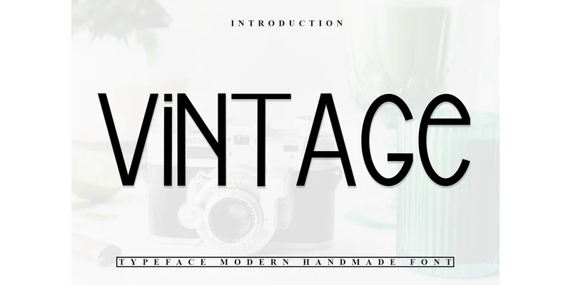 Vintage Font by Inermedia STUDIO — Sans Serif Font