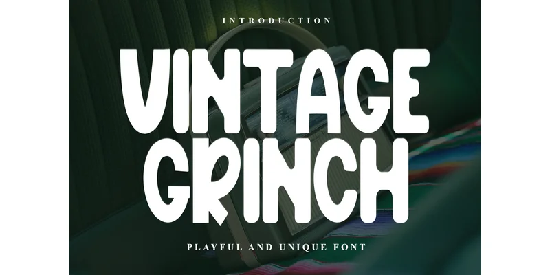 Vintage Grinch Font by Inermedia STUDIO — Sans Serif Font