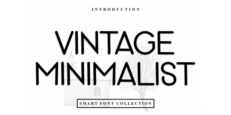 Vintage Minimalist Font by PiPi Creative — Sans Serif Font