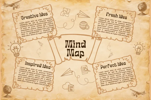 Vintage Paper Frame Set by Heartcraft Atelier — Dingbats Font — thumbnail 6