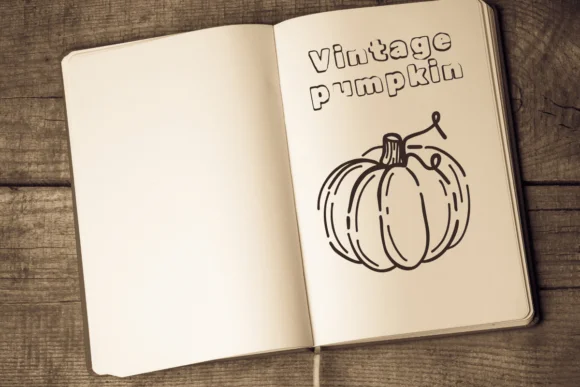 Vintage Pumpkin by Nongyao — Dingbats Font — thumbnail 5