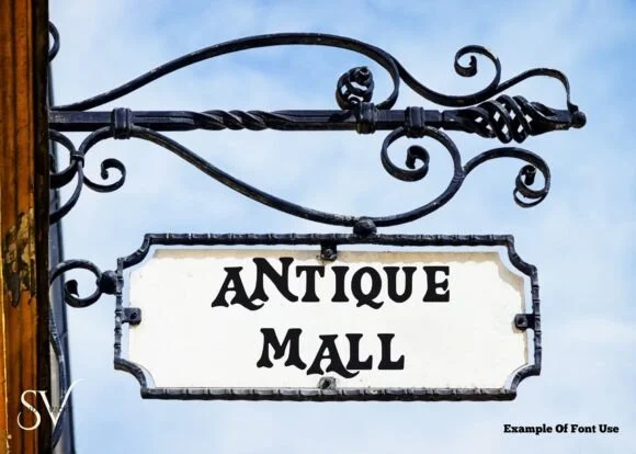 Vintage Scrapbook by Victoria Gates — Slab Serif Font — thumbnail 5