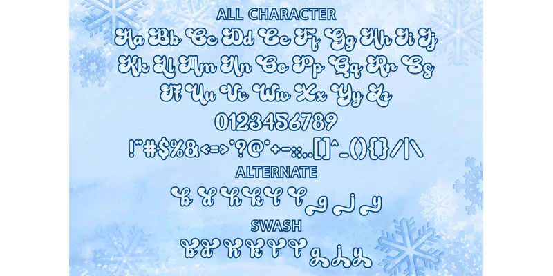 Vintage Snowy Font by Kido Studio — Display Font — thumbnail 7