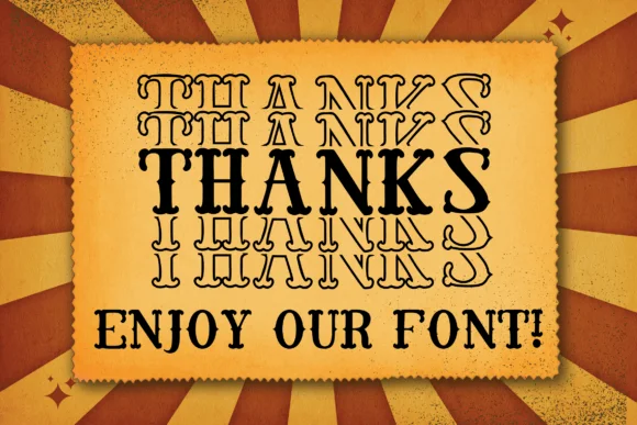 Vintage Stacked by Dmletter31 — Slab Serif Font — thumbnail 8
