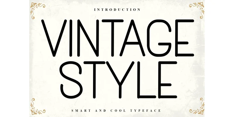 Vintage Style Font by Inermedia STUDIO — Sans Serif Font