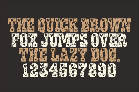 Vintage Valentine by anamalmusyaffaCreative — Slab Serif Font — thumbnail 5
