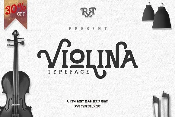 Violina by Rvq Type Foundry — Slab Serif Font