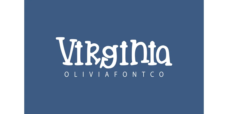 Virginia Font by OliviaFontCo by OliviaFontCo — Serif Font
