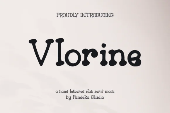 Vlorine by pandekastudio โ Slab Serif Font