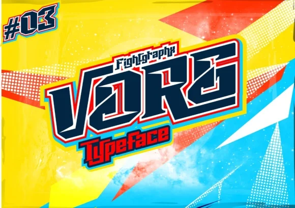 Vorg by Raws_unsleep — Slab Serif Font — thumbnail 2